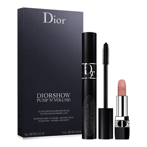 dior plump and volume mascara|diorshow pump n volume set.